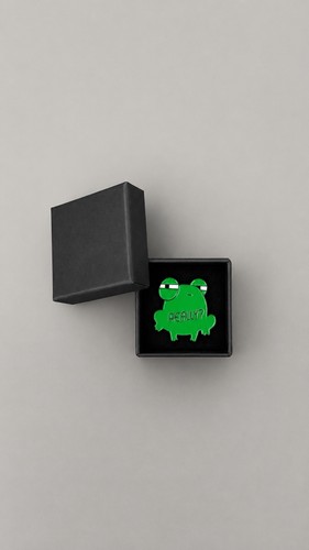 Really frog enamel pin funny - pin,